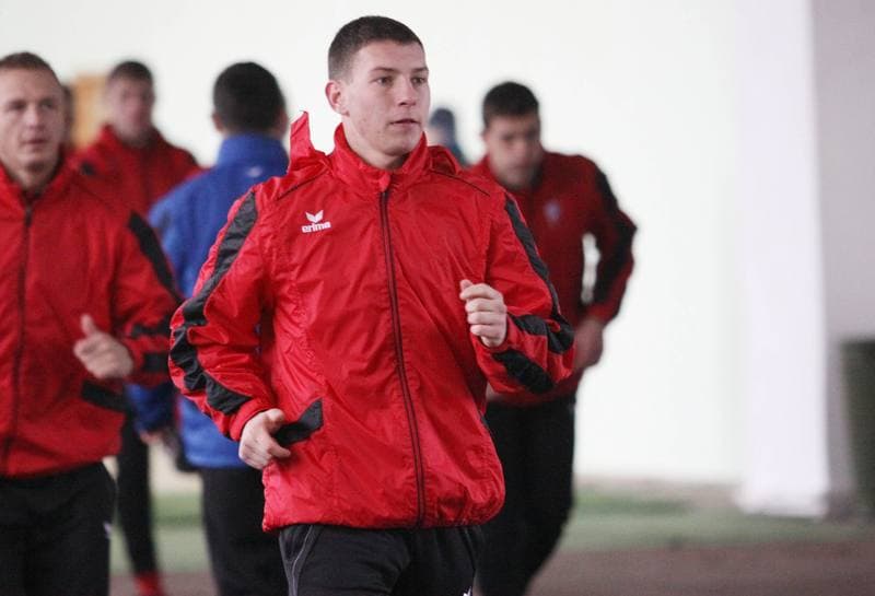 Football. Gornik Zabrze. Training. 12.07.2011