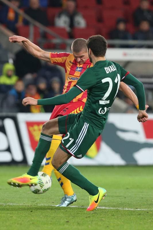 Football. Lotto Ekstraklasa. Korona Kielce - Slask Wroclaw. 17.10.2016