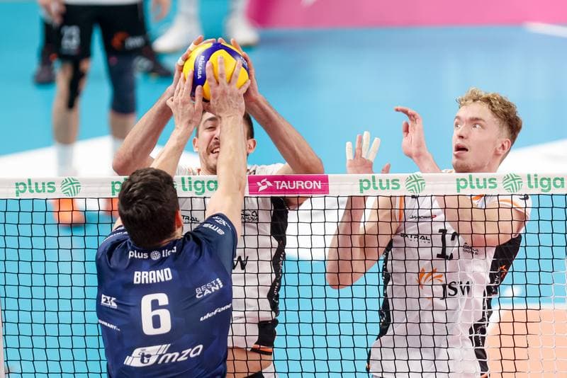 Volleyball. PlusLiga. Jastrzebski Wegiel - PGE Projekt Warszawa. 01.10.2024