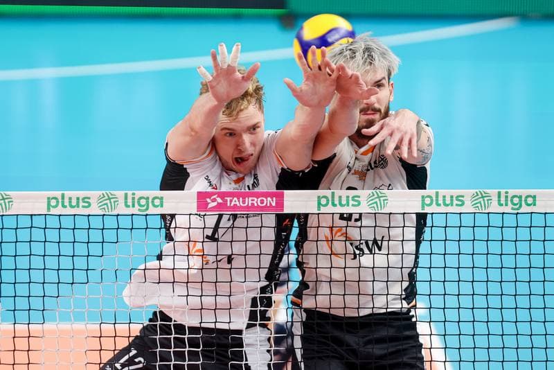 Volleyball. PlusLiga. Jastrzebski Wegiel - PGE Projekt Warszawa. 01.10.2024