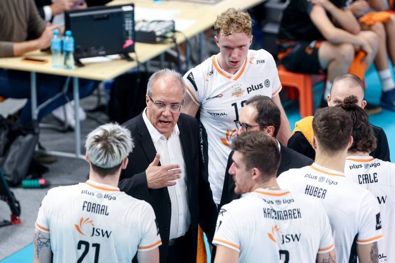 Volleyball. PlusLiga. Jastrzebski Wegiel - PGE Projekt Warszawa. 01.10.2024