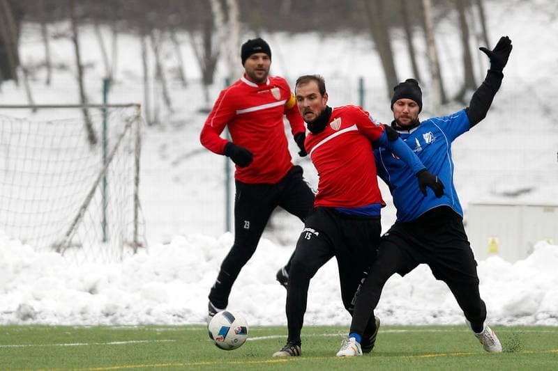 Football. Sparing. Polonia Bytom - MKS Kluczbork. 07.02.2018
