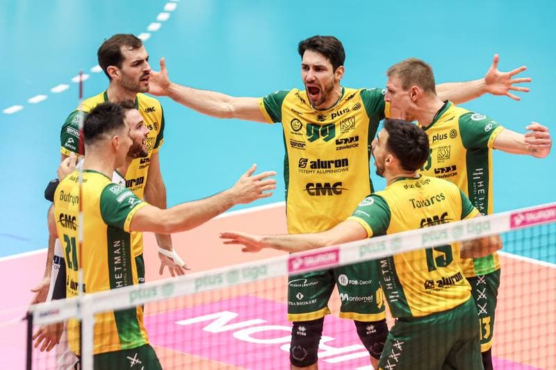 Volleyball. PlusLiga. Aluron CMC Warta Zawiercie - GKS Katowice. 02.10.2024