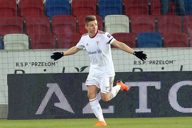 Football. Lotto Ekstraklasa. Gornik Zabrze - Bruk-Bet Termalica Nieciecza. 19.02.2018