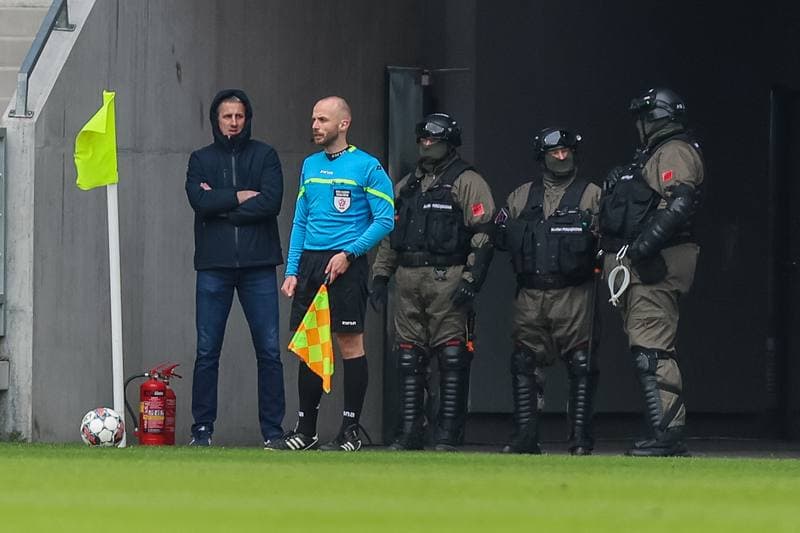 Football. Fortuna I Liga. GKS Tychy - Arka Gdynia. 08.04.2023
