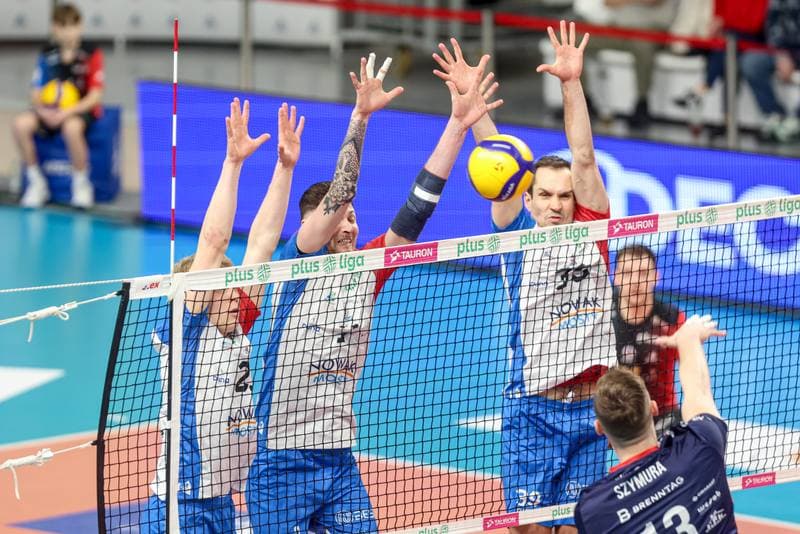 Volleyball. PlusLiga. Nowak-Mosty MKS Bedzin - ZAKSA Kedzierzyn-Kozle. 10.02.2025