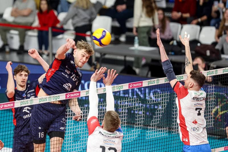 Volleyball. PlusLiga. Nowak-Mosty MKS Bedzin - ZAKSA Kedzierzyn-Kozle. 10.02.2025