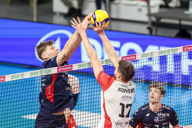 Volleyball. PlusLiga. Nowak-Mosty MKS Bedzin - ZAKSA Kedzierzyn-Kozle. 10.02.2025