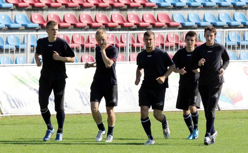 Football. Odra Wodzislaw. Training. 30.05.2011
