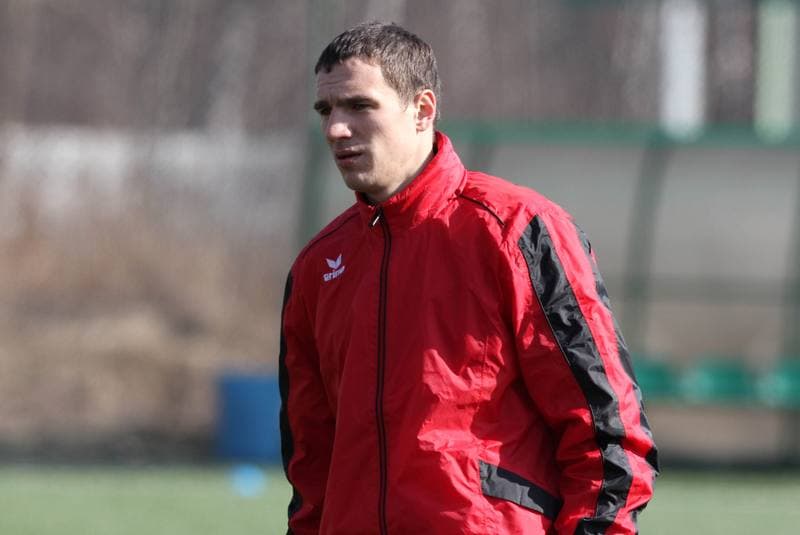 Football. Gornik Zabrze. Training. 07.01.2010