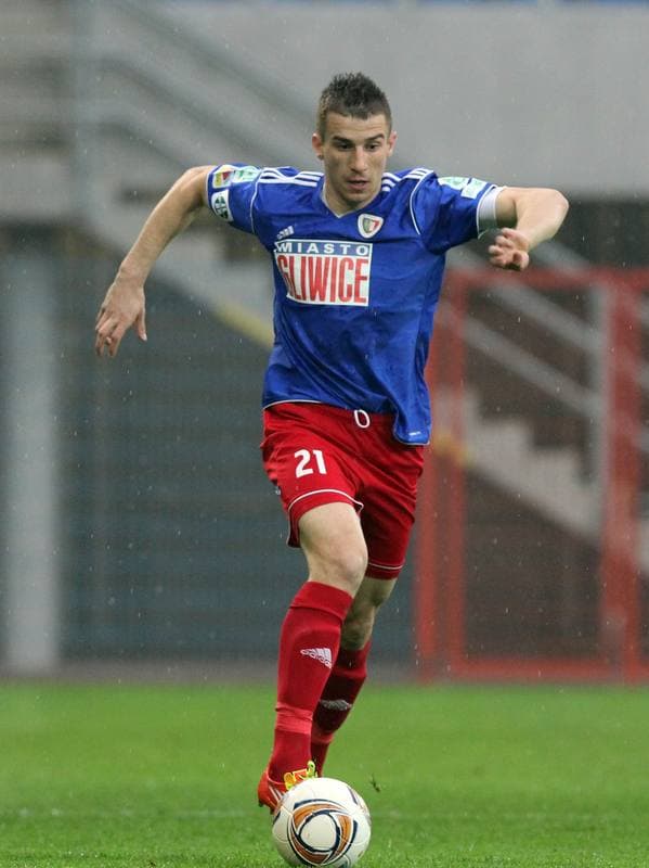 Football. I liga. Piast Gliwice - Flota Swinoujscie. 04.05.2012