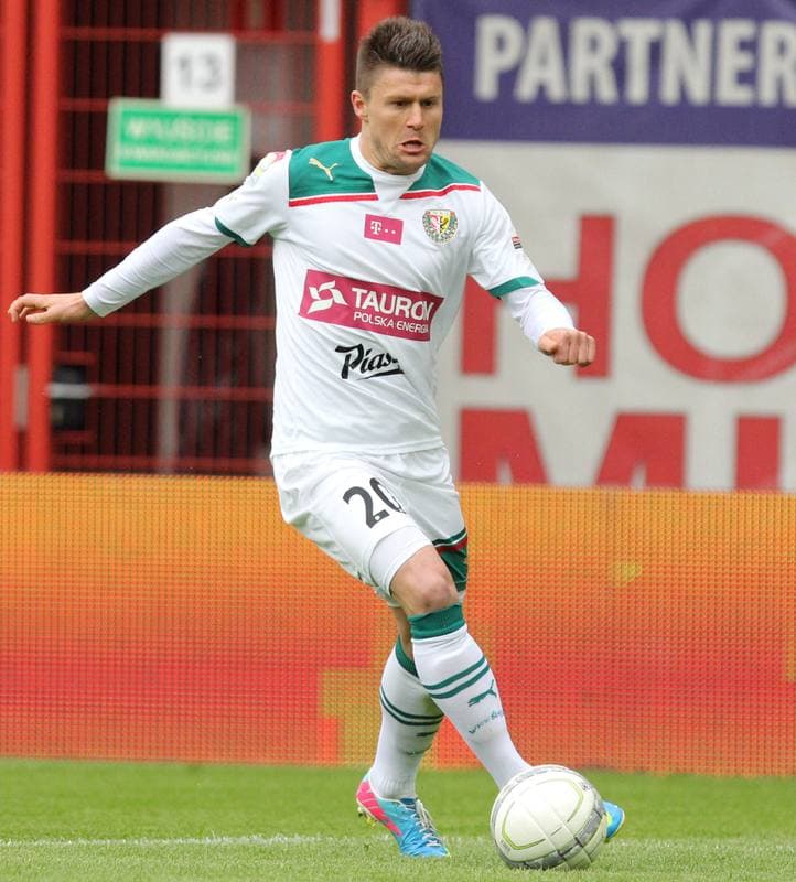 Football. T-Mobile Ekstraklasa. Piast Gliwice - Slask Wroclaw. 12.05.2013