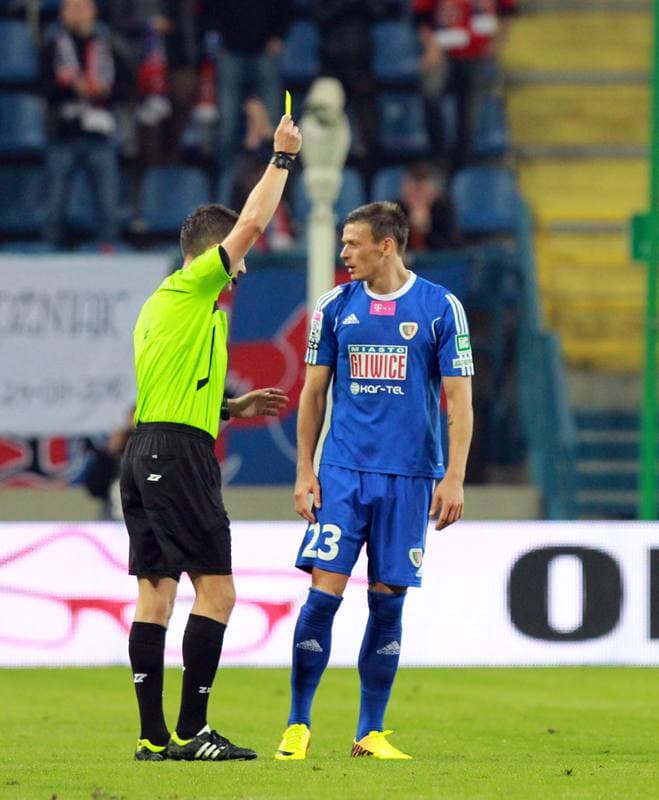 Football. T-Mobile Ekstraklasa. Wisla Krakow - Piast Gliwice. 13.09.2013