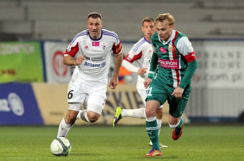 Football. PKO BP Ekstraklasa. Gornik Zabrze - Slask Wroclaw. 18.09.2015