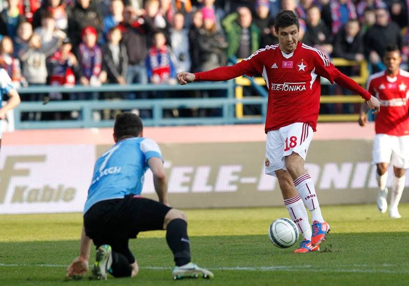 Football. T-Mobile Ekstraklasa. Wisla Krakow - Cracovia Krakow. 23.02.2014