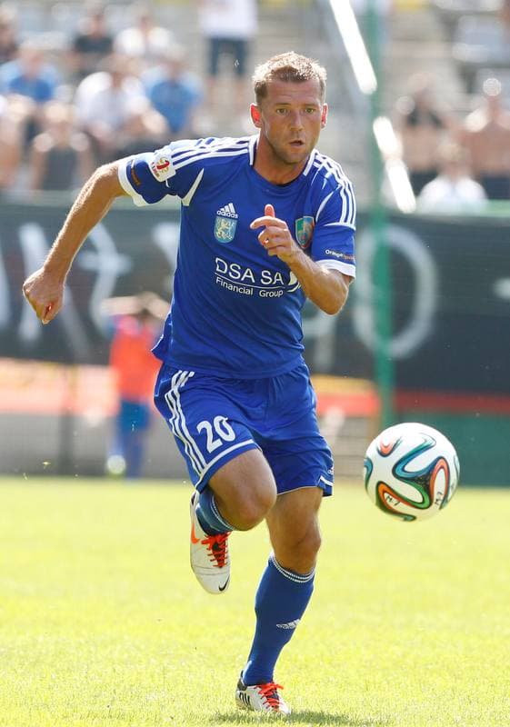 Football. I Liga. Miedz Legnica - GKS Katowice. 10.08.2014