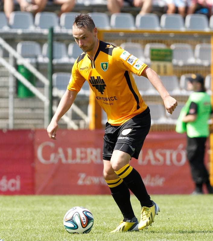 Football. I Liga. Miedz Legnica - GKS Katowice. 10.08.2014
