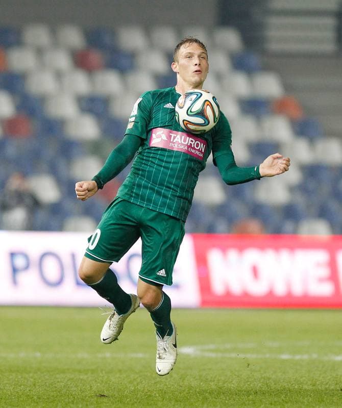 Football. T-Mobile Ekstraklasa. Podbeskidzie Bielsko Biala - Slask Wroclaw. 03.10.2014