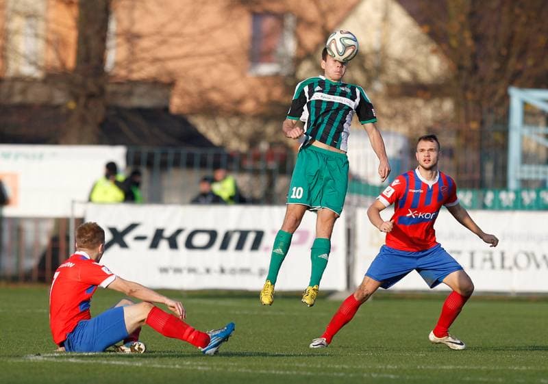 Football. II Liga. Rakow Czestochowa - Energetyk ROW Rybnik. 23.11.2014