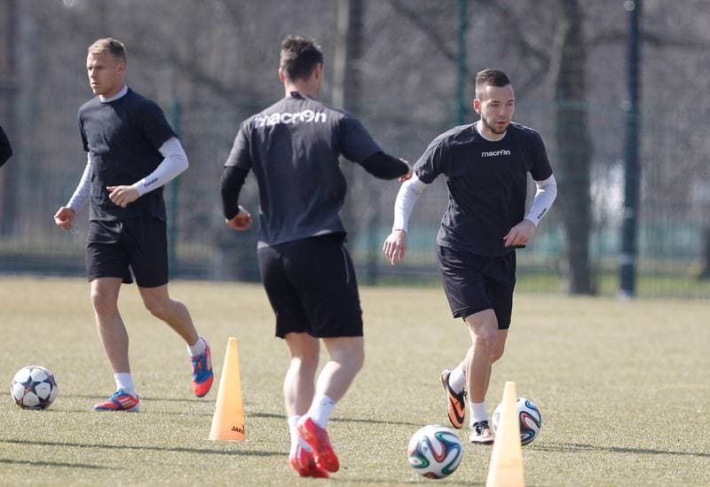 Football. GKS Katowice. Training. 22.06.2015