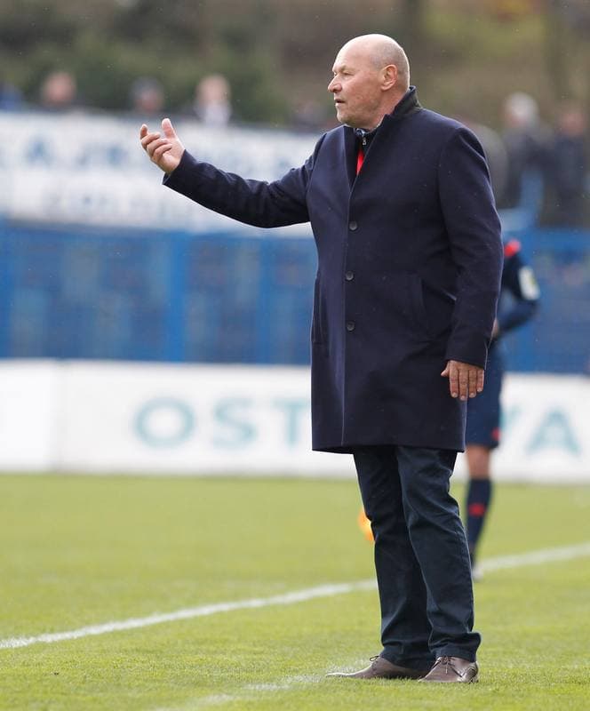 Football. SYNOT Liga. Banik Ostrava - Viktoria Plzen. 05.04.2015