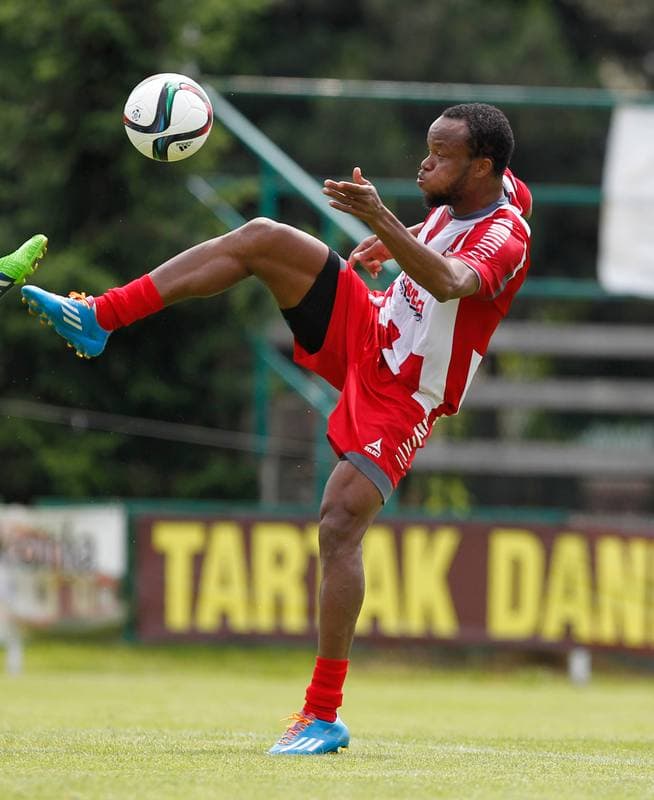 Football. Friendly Match. Podbeskidzie Bielsko Biala - LZS Piotrowka. 24.06.2015