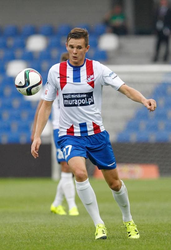 Football. PKO BP Ekstraklasa. Podbeskidzie Bielsko Biala - Pogon Szczecin. 17.08.2015