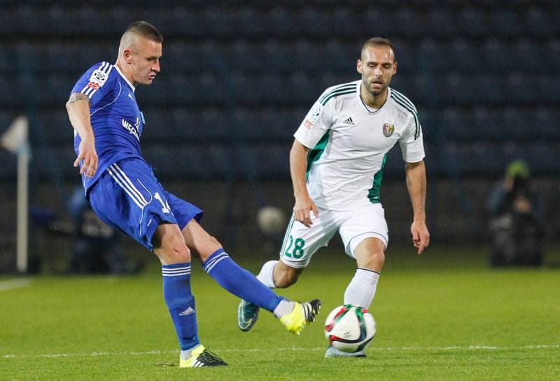 Football. T-Mobile Ekstraklasa. Ruch Chorzow - Slask Wroclaw. 21.11.2014