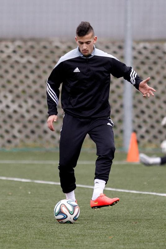 Football. GKS Katowice. Training. 11.01.2016