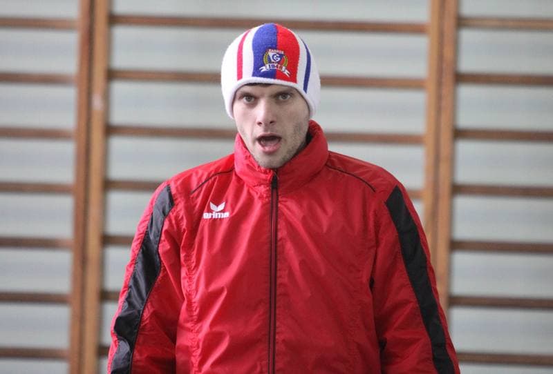 Football. Gornik Zabrze. Training. 12.07.2011