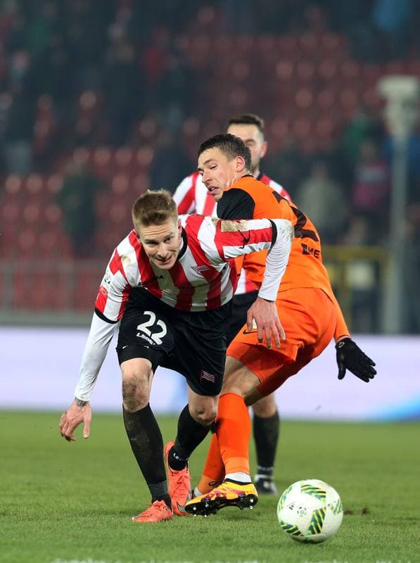 Football. PKO BP Ekstraklasa. Cracovia Krakow - Zaglebie Lubin. 26.02.2016