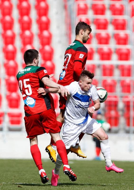 Football. II Liga. GKS Tychy - Puszcza Niepolomice. 19.03.2016