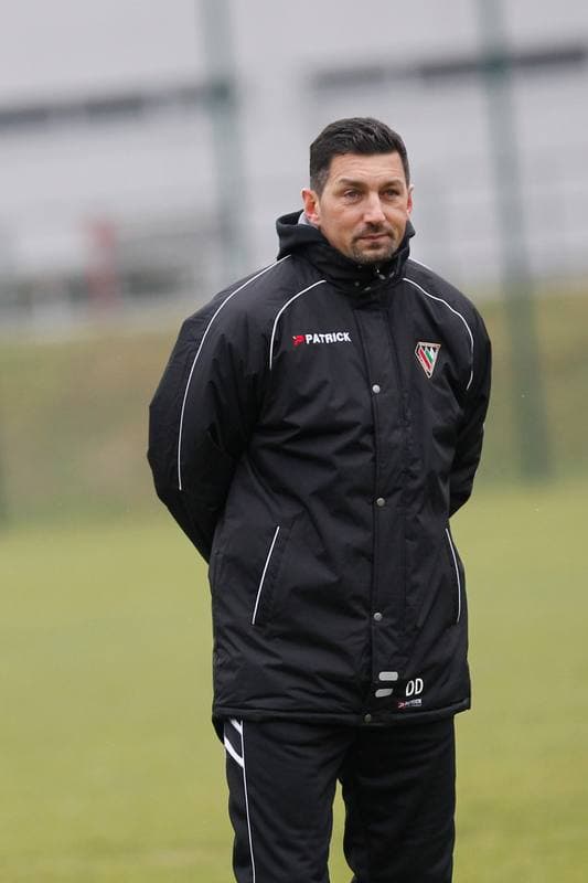 Football. Zaglebie Sosnowiec. Training. 08.01.2018