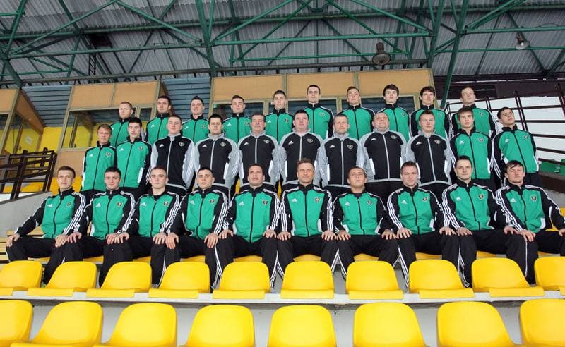 Football. GKS Katowice. Training. 14.02.2013
