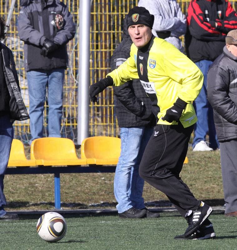 Football. Friendly Match. GKS Tychy - Ruch Radzionkow. 12.02.2011