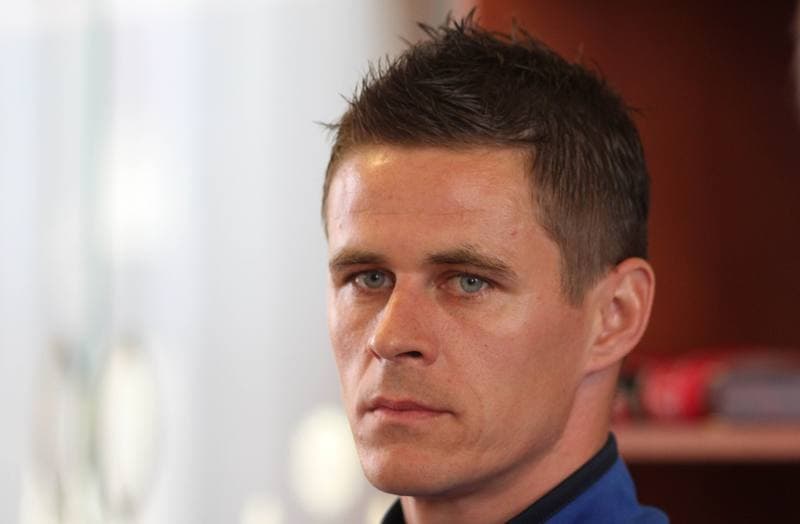 Football. Gornik Zabrze. Press Conference. 27.04.2011