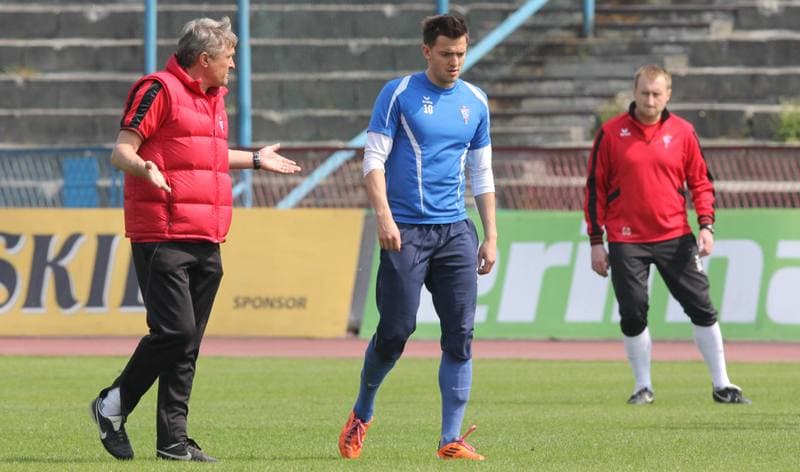 Football. Gornik Zabrze. Training. 12.07.2011