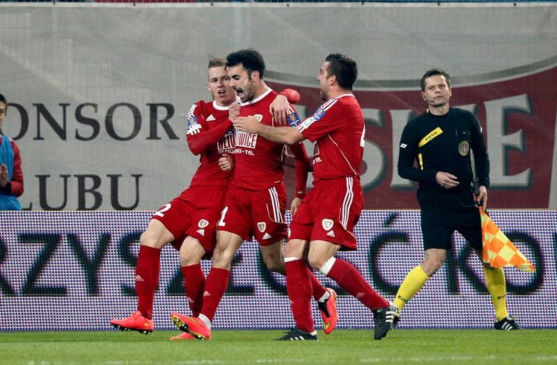 Football. T-Mobile Ekstraklasa. Piast Gliwice - GKS Belchatow. 02.06.2013