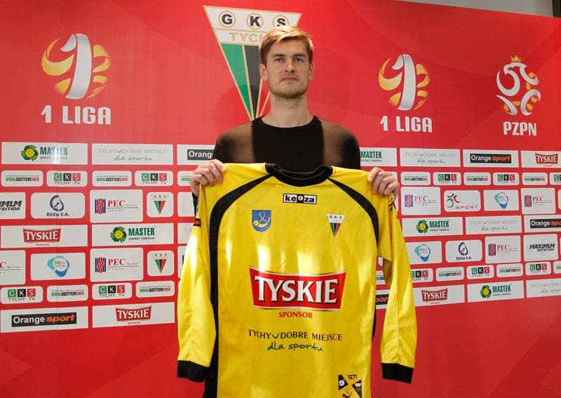 Football. GKS Tychy. Press Conference. 15.01.2015