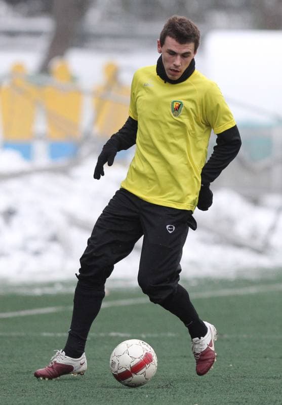 Football. Sparing. Ruch Radzionkow - Polonia Laziska Gorne. 14.01.2012