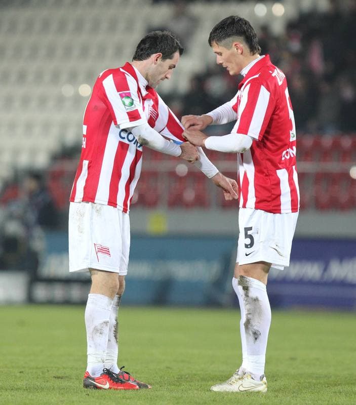 Football. T-Mobile Ekstraklasa. Cracovia Krakow - Zaglebie Lubin. 02.03.2012