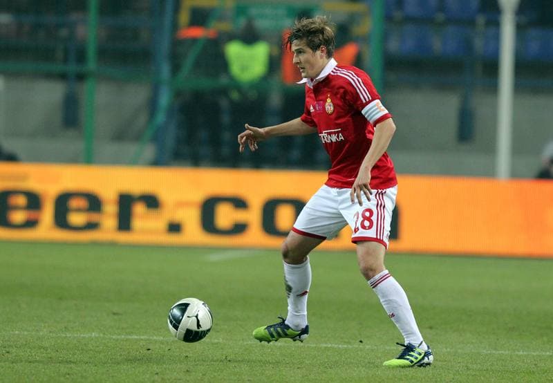 Football. T-Mobile Ekstraklasa. Wisla Krakow - Lech Poznan. 09.03.2012