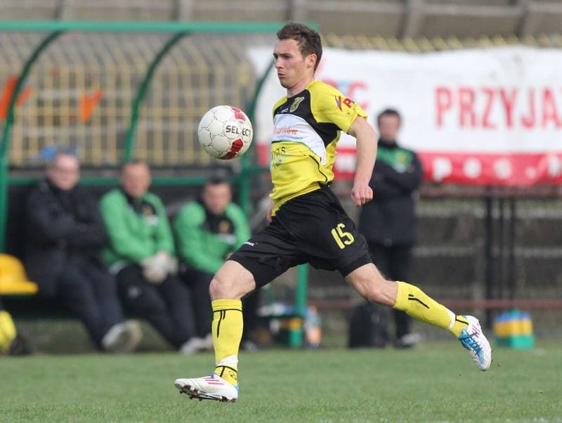 Football. Bytom I liga. Ruch Radzionkow - Arka Gdynia. 07.04.2012