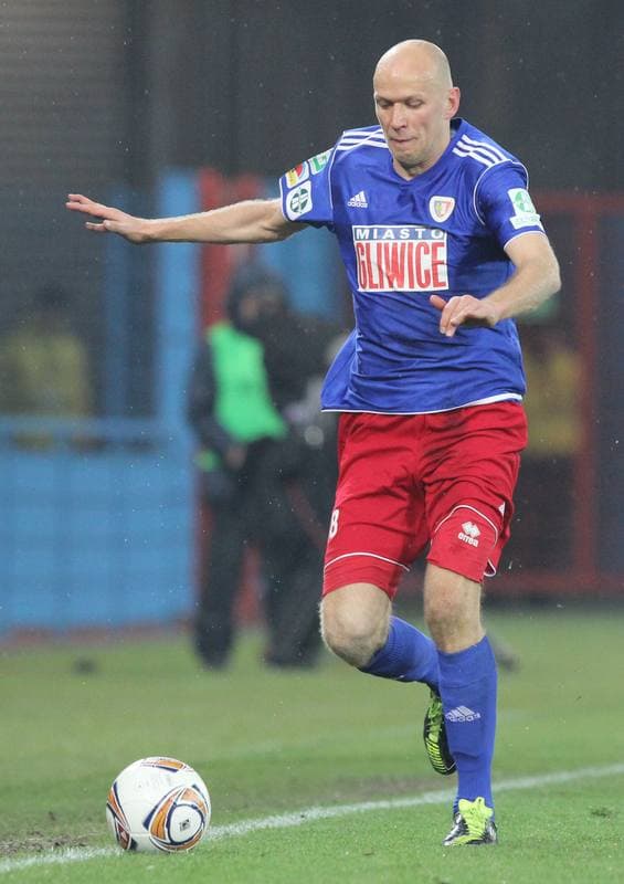 Football. I liga. Piast Gliwice - Termalica Bruk-Bet Nieciecza. 13.04.2012