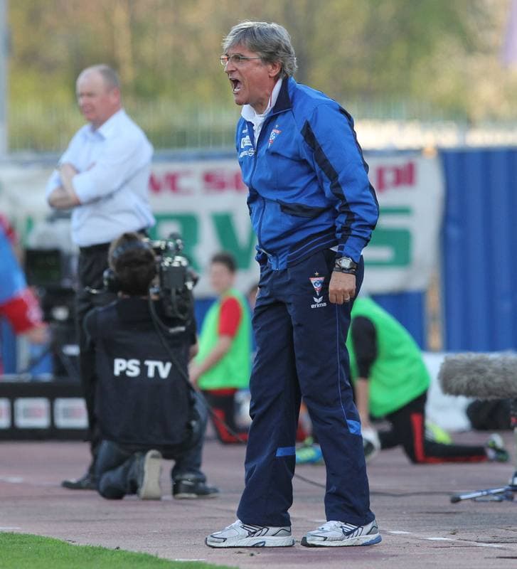Football. T-Mobile Ekstraklasa. Gornik Zabrze - Podbeskidzie Bielsko-Biala. 27.04.2012