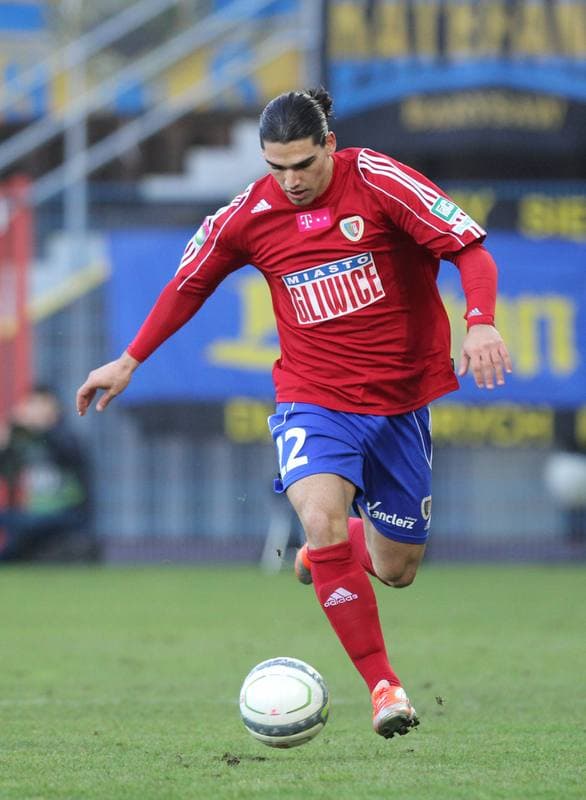 Football. T-Mobile Ekstraklasa. Piast Gliwice - Zaglebie Lubin. 02.03.2013