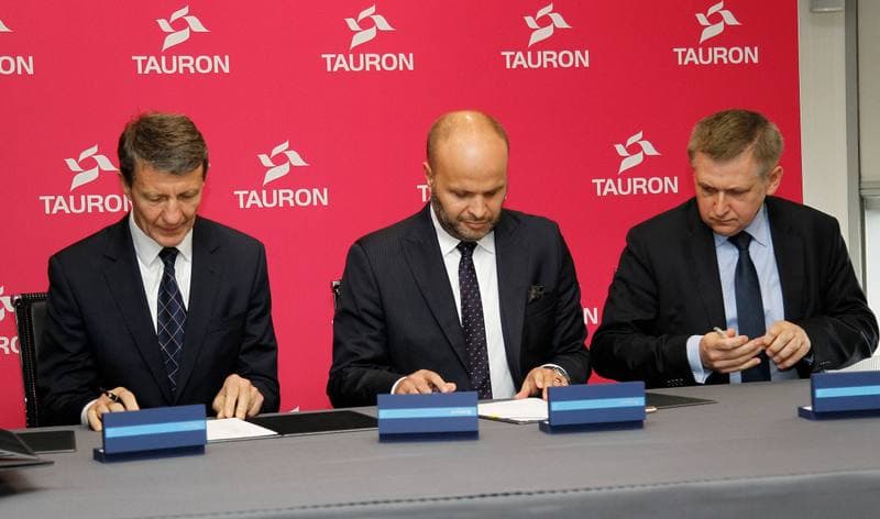 Mining. Tauron. Press Conference. 19.10.2015