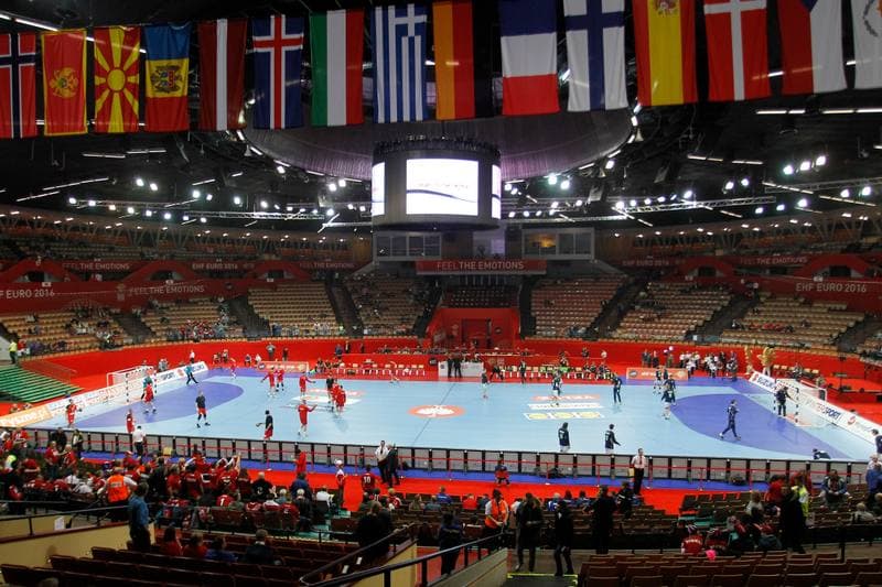 Handball. EHF Euro 2016. Belarus - Norway. 19.01.2016