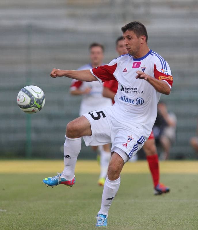 Football. T-mobile Ekstraklasa. Podbeskidzie Bielsko-Biala - Gornik Zabrze. 27.07.2013