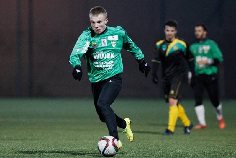 Football. Sparing. Rozwoj Katowice - GKS Jastrzebie. 24.02.2016